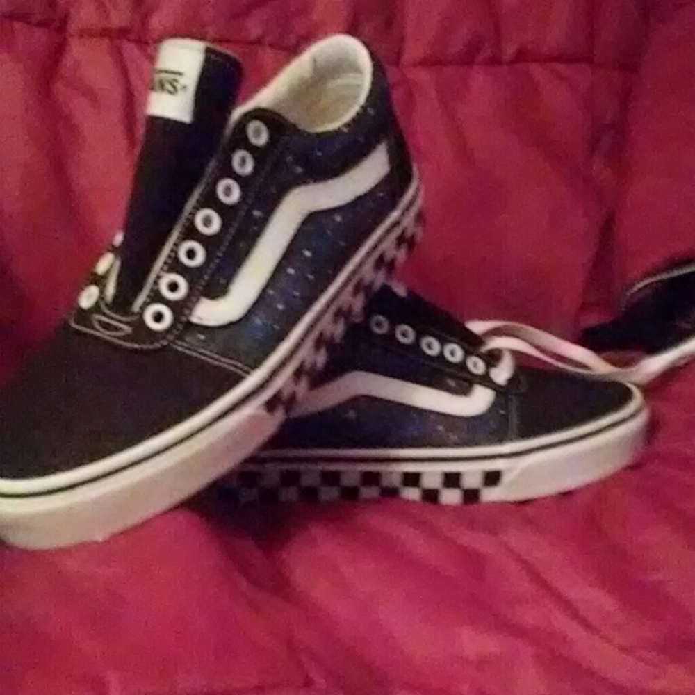 Customized Galaxy Vans